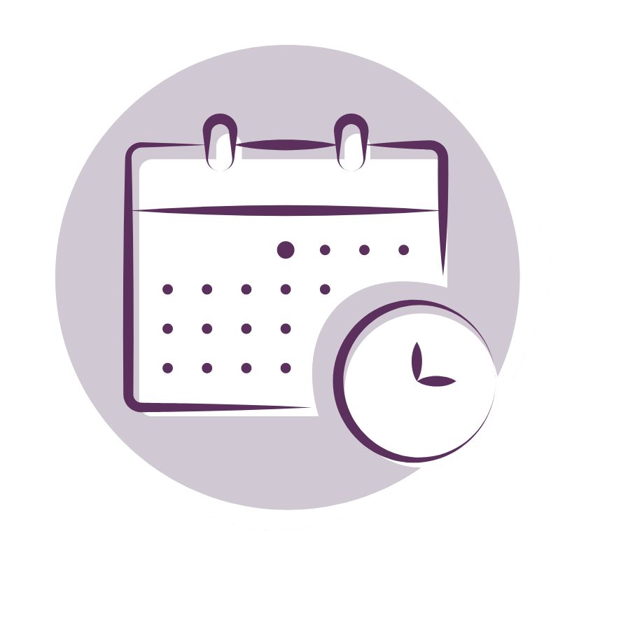 Calendar and Clock Icon