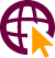 Globe Arrow Icon